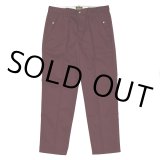 画像: PORKCHOP/STANDARD WORK PANTS（BURGUNDY）［スタンダードワークパンツ-23春夏］