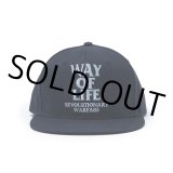 画像: RATS/EMBROIDERY CAP "WAY OF LIFE"（NAVY）［"WAY OF LIFE"キャップ-23春夏］