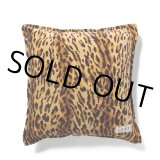 画像: WACKO MARIA/LEOPARD VELVET CUSHION（BROWN）［レオパードベルベットクッション-23春夏］