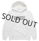 画像: WACKO MARIA/HEAVY WEIGHT PULL OVER HOODED SWEAT SHIRT（WHITE）［プルオーバーパーカー-23春夏］