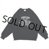 画像: PORKCHOP/PORK FRONT SWEAT（BLACK）［クルーネックスウェット-23春夏］