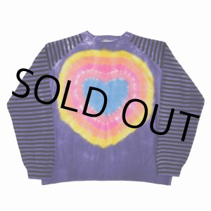 画像: 【50%OFF】DAIRIKU/Heart Tie dye Border Knit（Rainbow）［タイダイボーダーニット-23春夏］