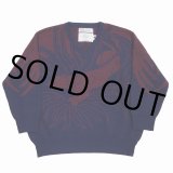 画像: DAIRIKU/"Leopard" Pullover Knit（Navy） 【40%OFF】［レオパードプルオーバーニット-23春夏］