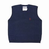 画像: DAIRIKU/Oversized Lame Knit Vest（Navy） 【50%OFF】［オーバーサイズラメニットベスト-23春夏］