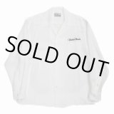 画像: WACKO MARIA/50'S OPEN COLLAR SHIRT（WHITE）［50'Sオープンカラーシャツ-23春夏］