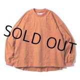 画像: TIGHTBOOTH/POPPY SUEDE L/S TOP（Orange） 【30%OFF】［ロングスリーブカットソー-23春夏］