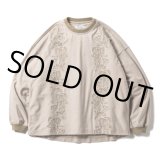 画像: TIGHTBOOTH/POPPY SUEDE L/S TOP（Beige） 【30%OFF】［ロングスリーブカットソー-23春夏］