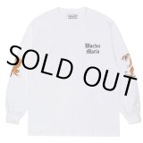 画像: WACKO MARIA/TIM LEHI / LONG SLEEVE T-SHIRT（WHITE）［プリント長袖T-23春夏］