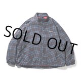 画像: TIGHTBOOTH/WAVEY PLAID JACKET（Navy）［スウィングトップ-23春夏］