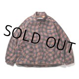 画像: TIGHTBOOTH/WAVEY PLAID JACKET（Orange）［スウィングトップ-23春夏］