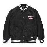 画像: WACKO MARIA/NYLON VARSITY JACKET（BLACK）［ナイロンヴァーシティJKT-23春夏］