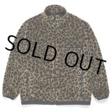 画像: WACKO MARIA/LEOPARD LIGHT BOA FLEECE JACKET（BEIGE）［レオパードライトボアフリースJKT-23春夏］