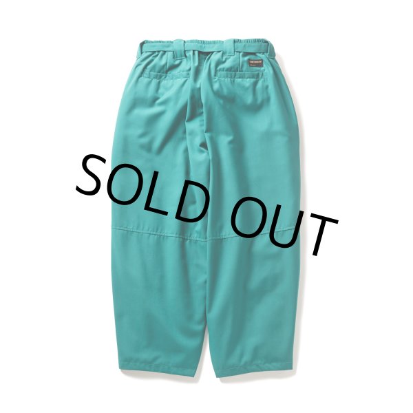 画像2: TIGHTBOOTH/BALLOON SLACKS（Turquoise） 【30%OFF】［バルーンスラックス-23春夏］ (2)