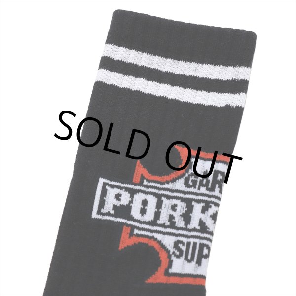 画像2: PORKCHOP/PORK SOX P-22 type-C（BLACK）［ソックス-23春夏］ (2)