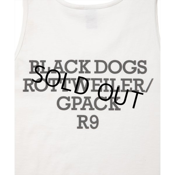 ROTTWEILER/R9 TANK TOP（WHITE） 【20%OFF】［タンクトップ-23春夏