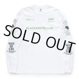 画像: RATS/TWO WHEEL LS TEE（WHITE/GREEN）［プリント長袖T-23春夏］