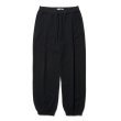 画像1: COOTIE PRODUCTIONS/Open End Yarn Raza 1 Tuck Sweat Pants（Black）［ワンタックスウェットパンツ-23春夏］ (1)