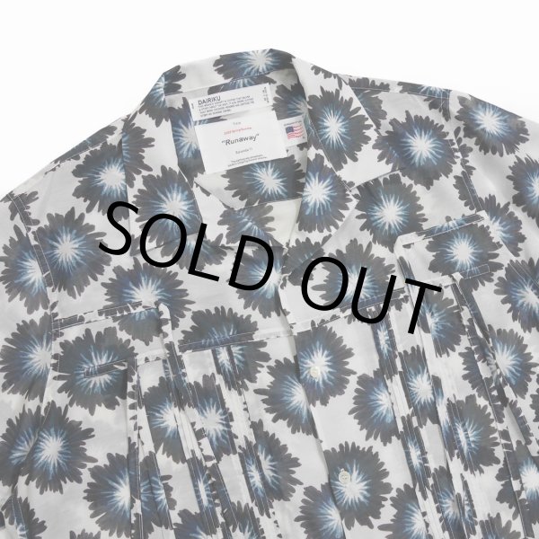 画像3: DAIRIKU/Flower Aloha Shirt（White） 【40%OFF】［フラワーアロハシャツ-23春夏］ (3)