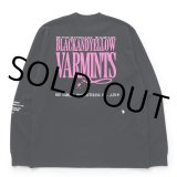 画像: RATS/VARMINTS POCKET LS TEE（BLACK）［プリント長袖T-23春夏］