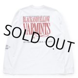 画像: RATS/VARMINTS POCKET LS TEE（WHITE）［プリント長袖T-23春夏］