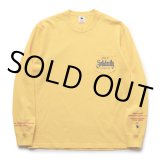 画像: RATS/SOLIDARITY POCKET LS TEE（YELLOW）［プリント長袖T-23春夏］