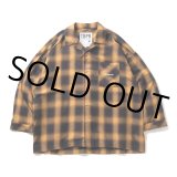 画像: TIGHTBOOTH/PLAID ROLL UP SHIRT（Mustard）［ロールアップシャツ-23春夏］