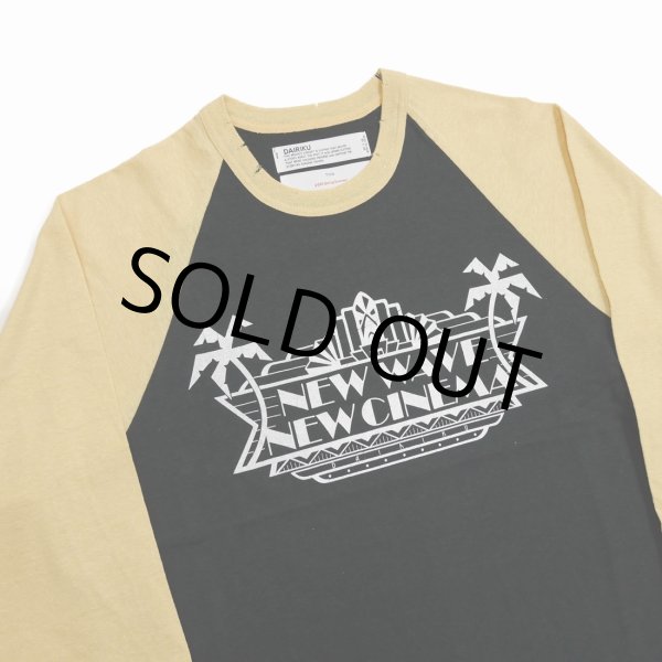 画像3: DAIRIKU/"New" Raglan Tee（Black&Yellow） 【40%OFF】［ラグラン7分袖T-23春夏］ (3)