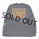 画像: RATS/VARMINTS POCKET LS TEE（CHARCOAL）［プリント長袖T-23春夏］