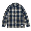 画像1: ROUGH AND RUGGED/WALKEN（BLUE CHECK） 【30%OFF】［タイプライターチェックシャツ-23春夏］ (1)