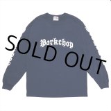 画像: PORKCHOP/O.E.POCKET L/S TEE（NAVY）［プリント長袖ポケT-23春夏］