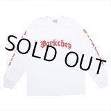 画像: PORKCHOP/O.E.POCKET L/S TEE（WHITE）［プリント長袖ポケT-23春夏］