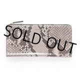 画像: WACKO MARIA/SPEAK EASY / ROUND ZIP LONG WALLET（PYTHON）［ラウンドジップロングウォレット-23春夏］