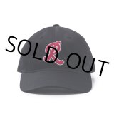 画像: RATS/DAD CAP LETTERED（BLACK/RED）［ダッドキャップ-23春夏］