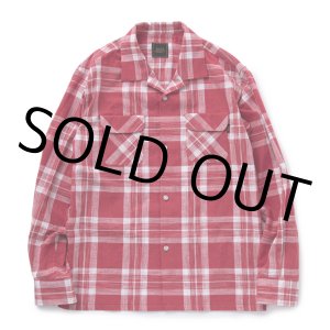 画像: 【40%OFF】RATS/COTTON CHECK SHIRT（RED CHECK）［コットンチェックシャツ-23春夏］