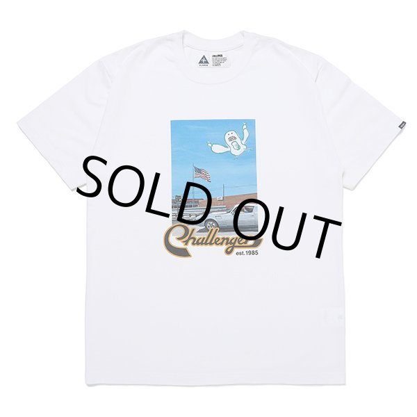 画像1: CHALLENGER/CLOUDS TEE（WHITE）［プリントT-23秋冬］ (1)