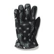 画像2: CHALLENGER/BANDANA LEATHER GLOVE（BLACK）［バンダナレザーグローブ-23秋冬］ (2)