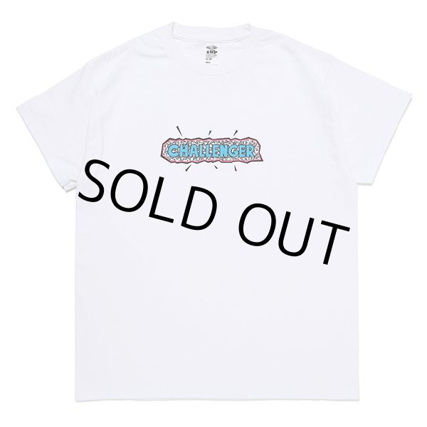 画像1: CHALLENGER/80'S LOGO TEE（WHITE）［プリントT-23秋冬］ (1)