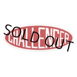 画像: CHALLENGER/OVAL LOGO MAT（RED）［オーバルロゴマット-23秋冬］