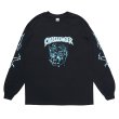 画像1: CHALLENGER/L/S WOLF TEE（BLACK）［プリント長袖T-23秋冬］ (1)