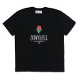 画像1: CHALLENGER/DOWNHILL TEE（BLACK）［プリントT-23秋冬］ (1)