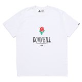 画像: CHALLENGER/DOWNHILL TEE（WHITE）［プリントT-23秋冬］