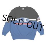 画像: CHALLENGER/CMC RACING SWEAT（BLUE/BLACK）［クルーネックスウェット-23秋冬］