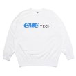 画像2: CHALLENGER/CMC TECH C/N SWEAT（WHITE）［クルーネックスウェット-23秋冬］ (2)