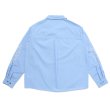 画像2: CHALLENGER/L/S FIRE WORK SHIRT（SAX BLUE）［ファイヤーワークシャツ-23秋冬］ (2)