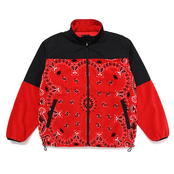 画像1: CHALLENGER/BANDANA FIELD JACKET（RED）［バンダナフィールドJKT-23秋冬］ (1)