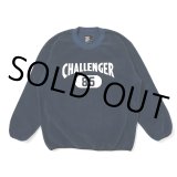 画像: CHALLENGER/C/N COLLEGE FLEECE（NAVY）［フリースクルーネック-23秋冬］