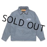 画像: CHALLENGER/LOGO WORK JACKET（BLUE GRAY）［ロゴワークJKT-23秋冬］