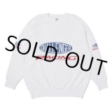 画像: CHALLENGER/CMC RACING SWEAT（WHITE）［クルーネックスウェット-23秋冬］