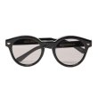 画像1: COOTIE PRODUCTIONS/Raza Round Glasses（Black/Smoke）［眼鏡-23春夏］ (1)