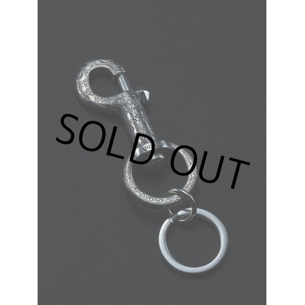 画像3: ANTIDOTE BUYERS CLUB/Engraved Key Ring Clip（Silver）［キーリングクリップ］ (3)